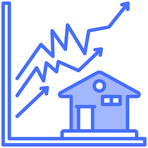 Housing rates Generic color lineal-color icon