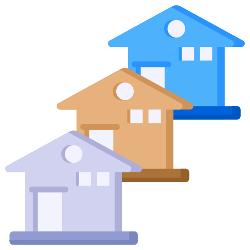 Housing Generic color fill icon
