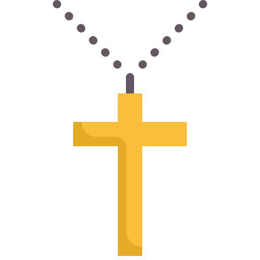 croix chrétienne Generic color fill Icône
