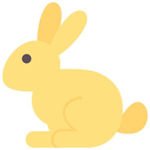 conejo Generic color fill icono