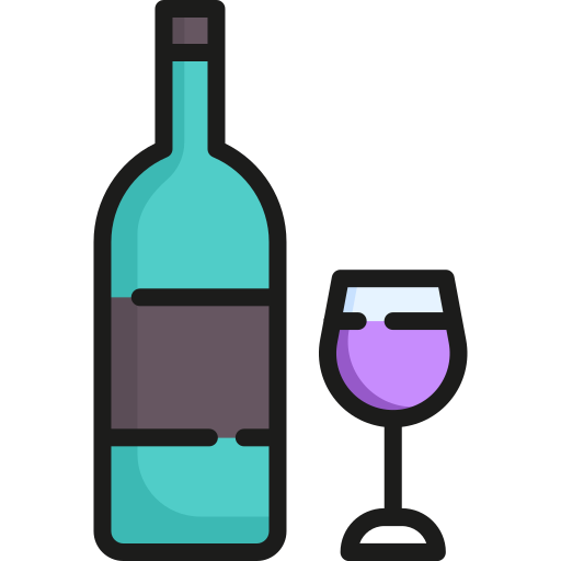 vino Generic color lineal-color icona