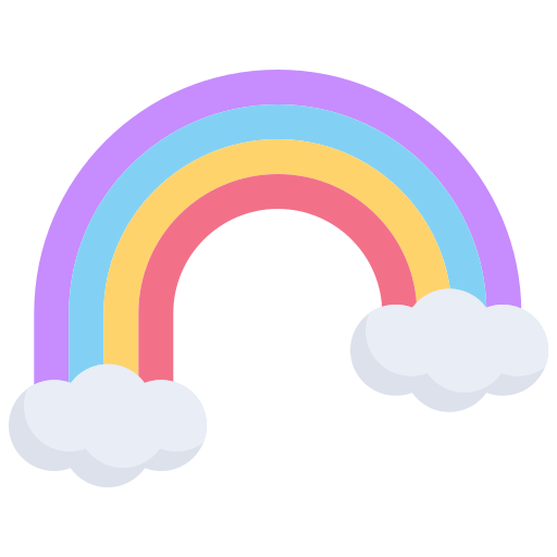 arcoíris Generic color fill icono