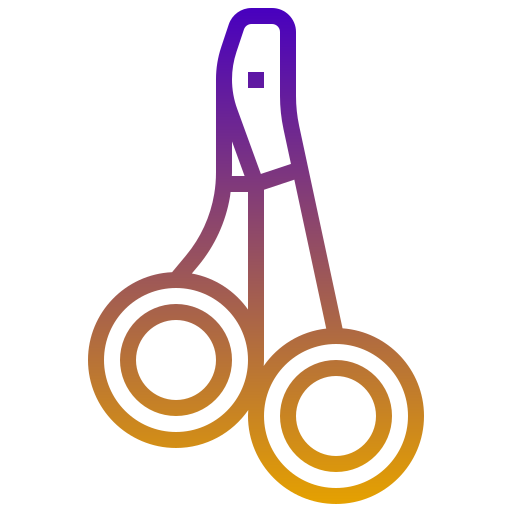 Nail clippers Generic gradient outline icon