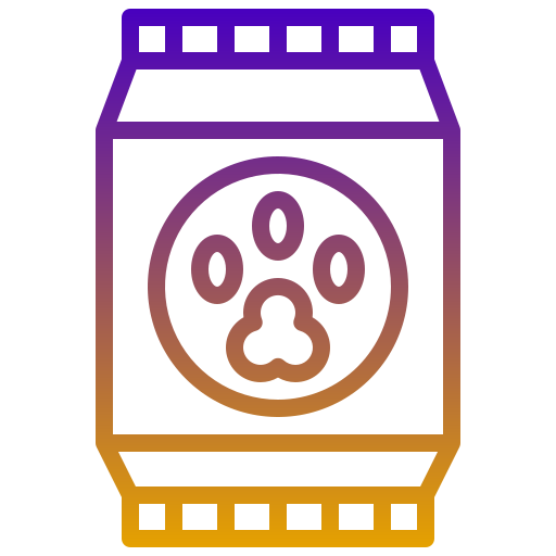 Animal feed Generic gradient outline icon