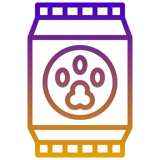 alimentación animal Generic gradient outline icono