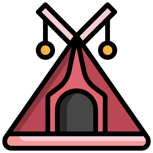 Camp Generic color outline icon
