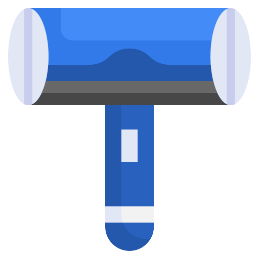 Hair brush Generic color fill icon