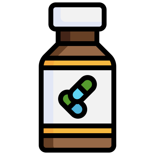 Vitamin Generic color outline icon