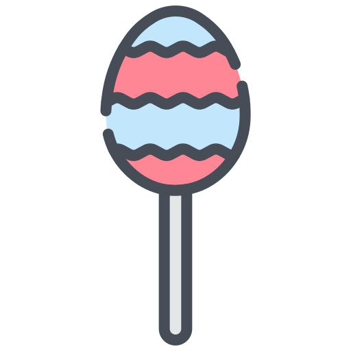 부활절 달걀 Generic color lineal-color icon