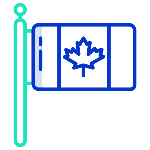 캐나다 Icongeek26 Outline Colour icon