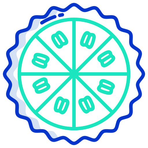 Pie Icongeek26 Outline Colour icon