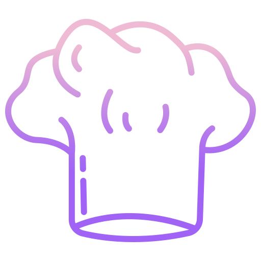 Chef Icongeek26 Outline Gradient icon