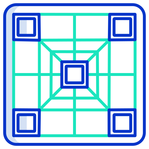 Tiles Icongeek26 Outline Colour icon