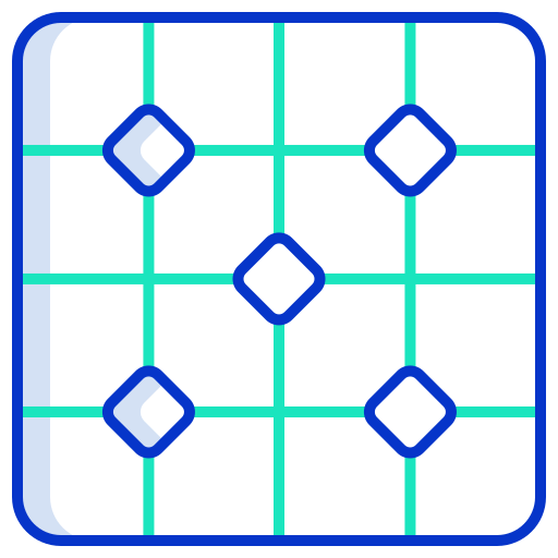 Tiles Icongeek26 Outline Colour icon