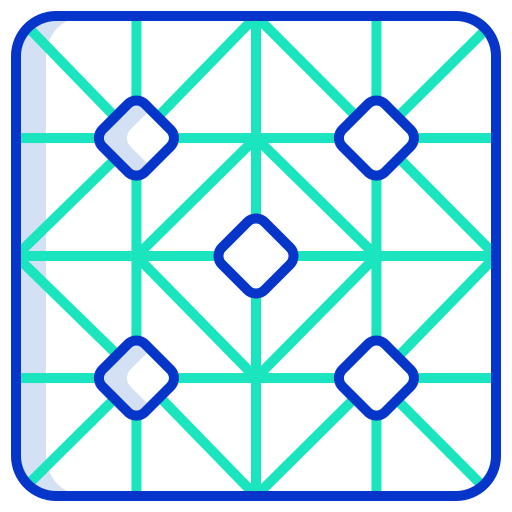 Tiles Icongeek26 Outline Colour icon