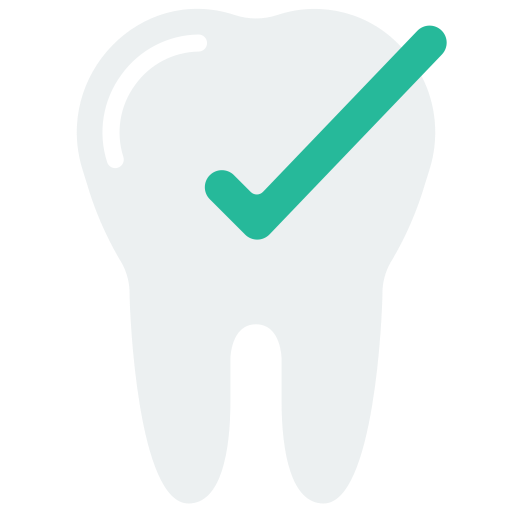 diente Basic Miscellany Flat icono