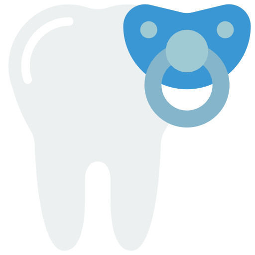 Молочные зубы Basic Miscellany Flat иконка