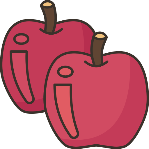 jabłko Amethys Design Lineal Color ikona