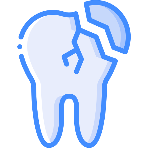 złamany ząb Basic Miscellany Blue ikona