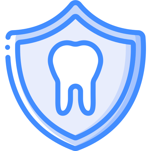 Protection Basic Miscellany Blue icon