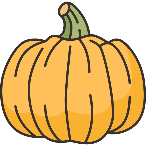 かぼちゃ Amethys Design Lineal Color icon