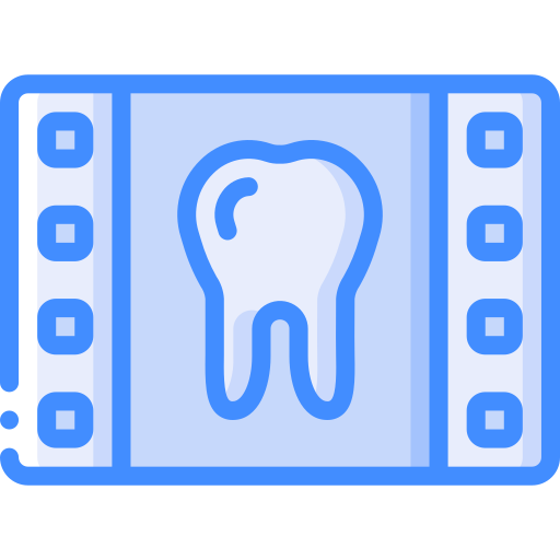 Teeth Basic Miscellany Blue icon