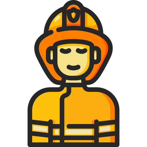 Fireman Generic color outline icon