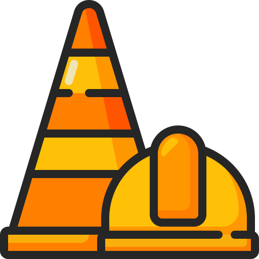 cone de tráfego Generic color outline Ícone