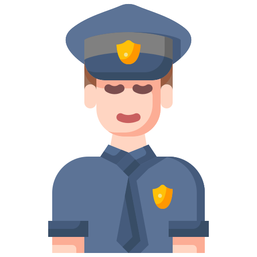 poliziotto Generic color fill icona