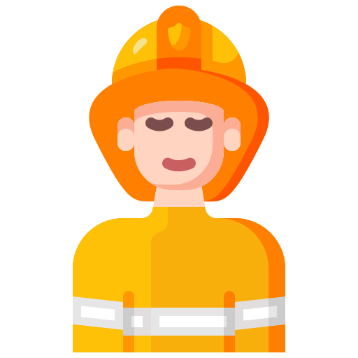 Fireman Generic color fill icon