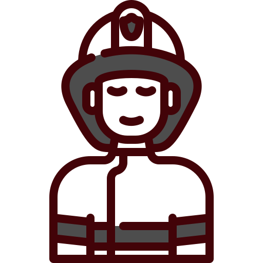 bombero Generic color lineal-color icono