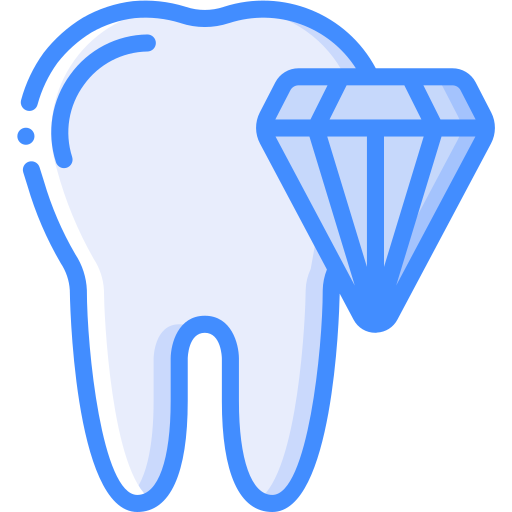 белые зубы Basic Miscellany Blue иконка