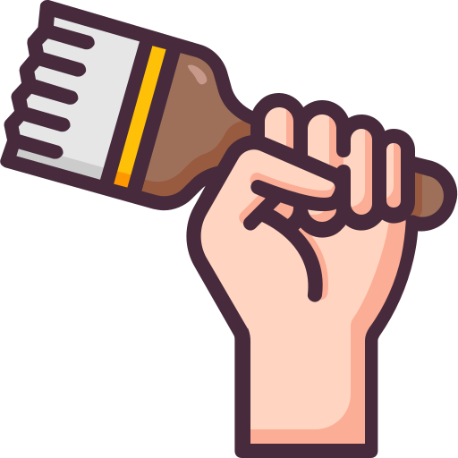 cepillo de pintura Generic color outline icono
