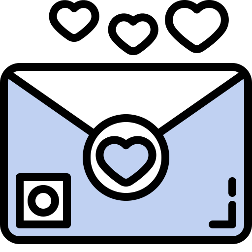 carta de amor Generic color lineal-color icono