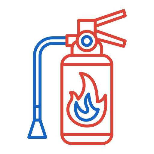 extintor de incendios Generic color outline icono