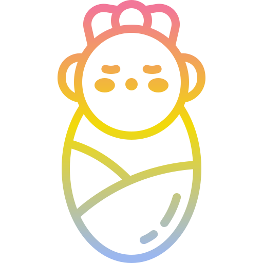 赤ちゃん Generic gradient outline icon