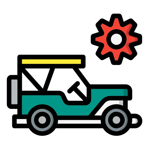 Jeep Generic color lineal-color icon