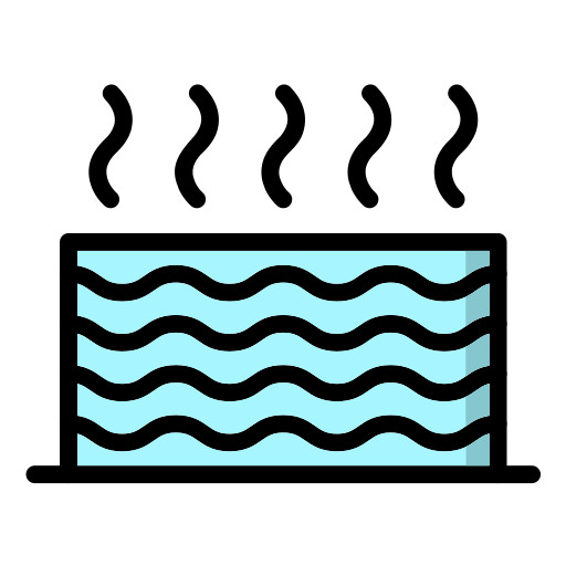 agua caliente Generic color lineal-color icono