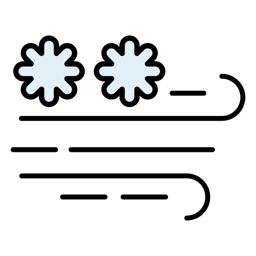 sneeuw Generic color lineal-color icoon