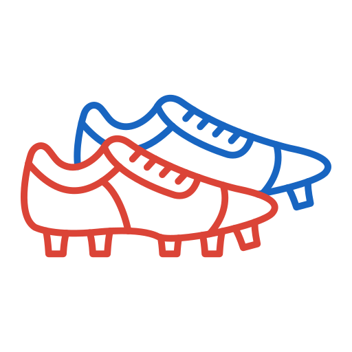 buty do piłki nożnej Generic color outline ikona