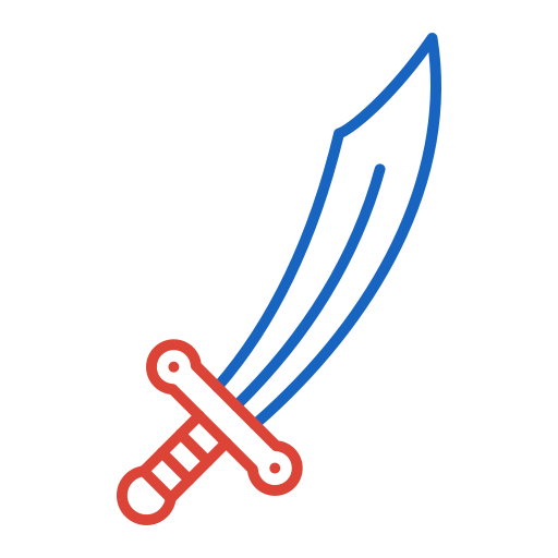 miecz Generic color outline ikona
