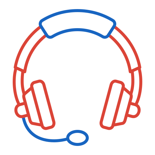 Headphone Generic color outline icon