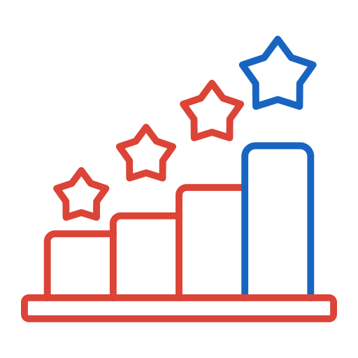 classement Generic color outline Icône