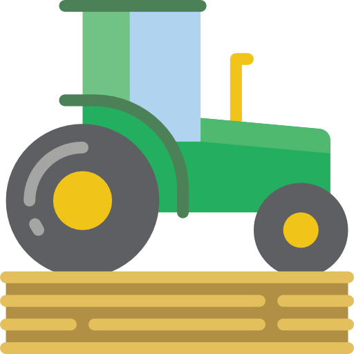 tractor Basic Miscellany Flat icoon