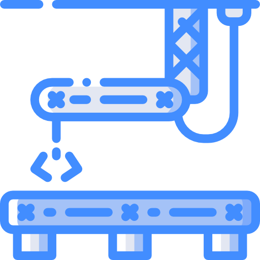 ロボットアーム Basic Miscellany Blue icon