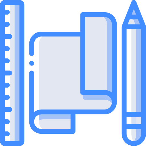 계획 Basic Miscellany Blue icon