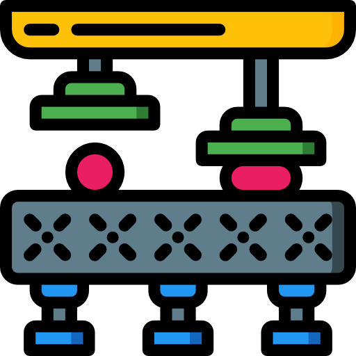 Conveyor Basic Miscellany Lineal Color icon