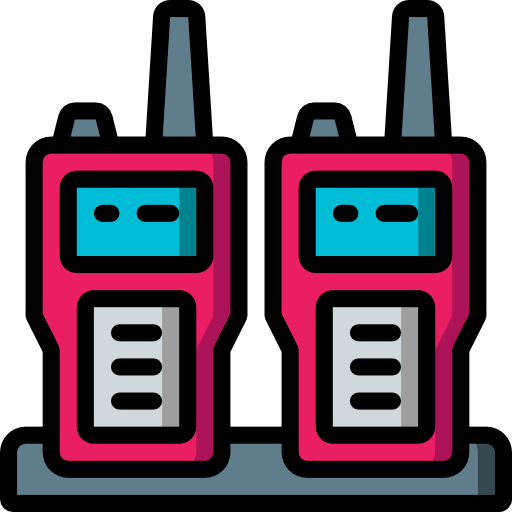 Walkie talkie Basic Miscellany Lineal Color icon