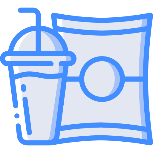 Drink Basic Miscellany Blue icon