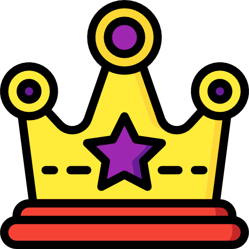 왕관 Basic Miscellany Lineal Color icon